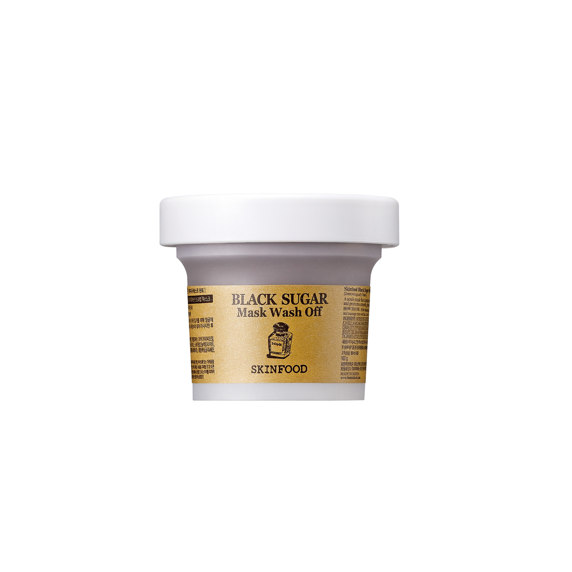 170G SKINFOOD BLACK SUGAR Masque exfoliant 1 of 2 Masque exfoliant