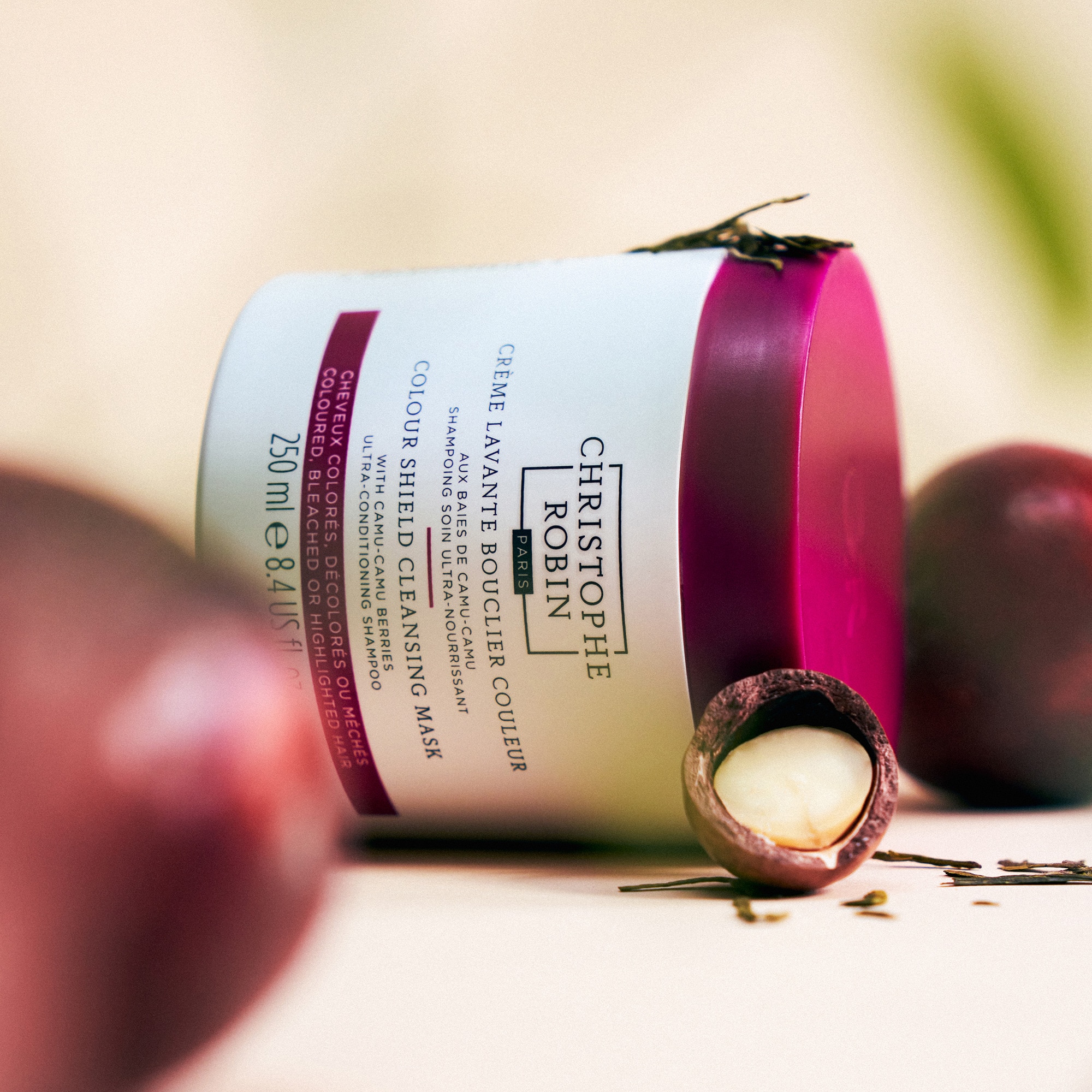 Crème lavante bouclier couleur aux baies de camu-camu