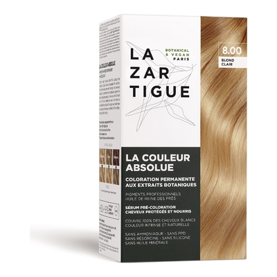 Lazartigue - La Couleur Absolue - Coloration Permanente Aux Extraits Botaniques - Blond Clair Doré