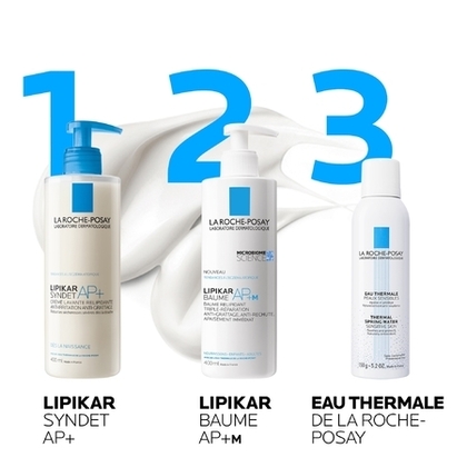 400ML LA ROCHE POSAY LIPIKAR AP+M Baume relipidant triple-réparation eczema atopique  1 of 4 