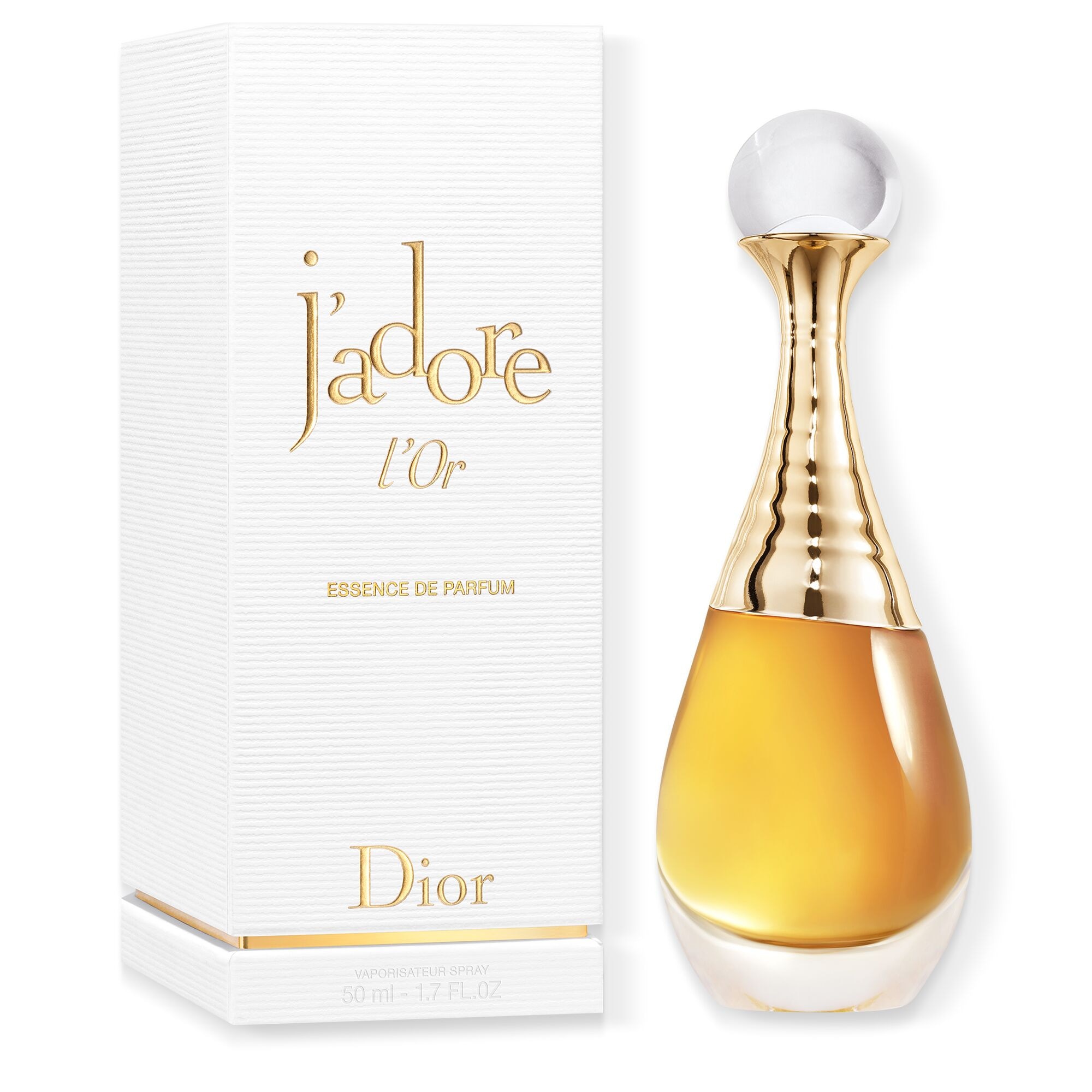 50ML DIOR J'ADORE L'OR Parfum - notes florales, solaires et intenses 1 of 4