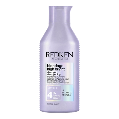 Redken - Blondage High Bright - Shampooing Éclat Pour Cheveux Blonds - 300ml