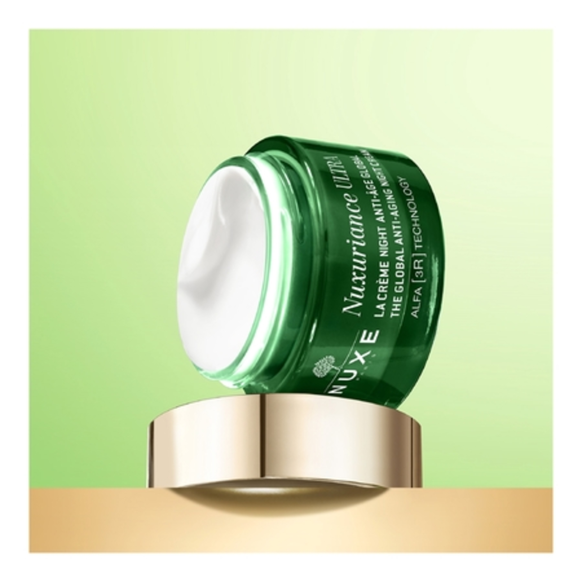 La crème nuit anti-âge global, nuxuriance ultra