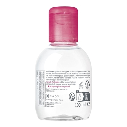 100ML BIODERMA CRÉALINE H2O Eau micellaire démaquillante visage & yeux pour peaux sensibles  1 of 2 