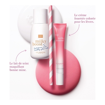  Clarins MILKY BOOST Milky Boost  Lait maquillant 93% d’ingrédients d’origine naturelle  1 of 4 