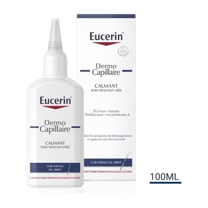 100ML EUCERIN DERMOCAPILLAIRE Soin traitant calmant 5% d'urée  1 of 4 