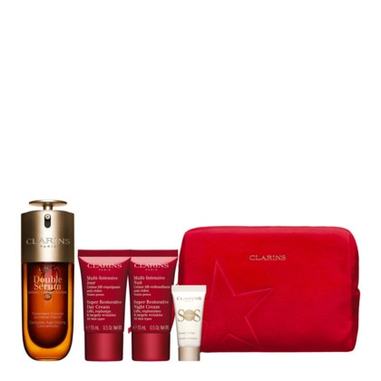  Clarins DOUBLE SERUM Coffret  1 of 3 