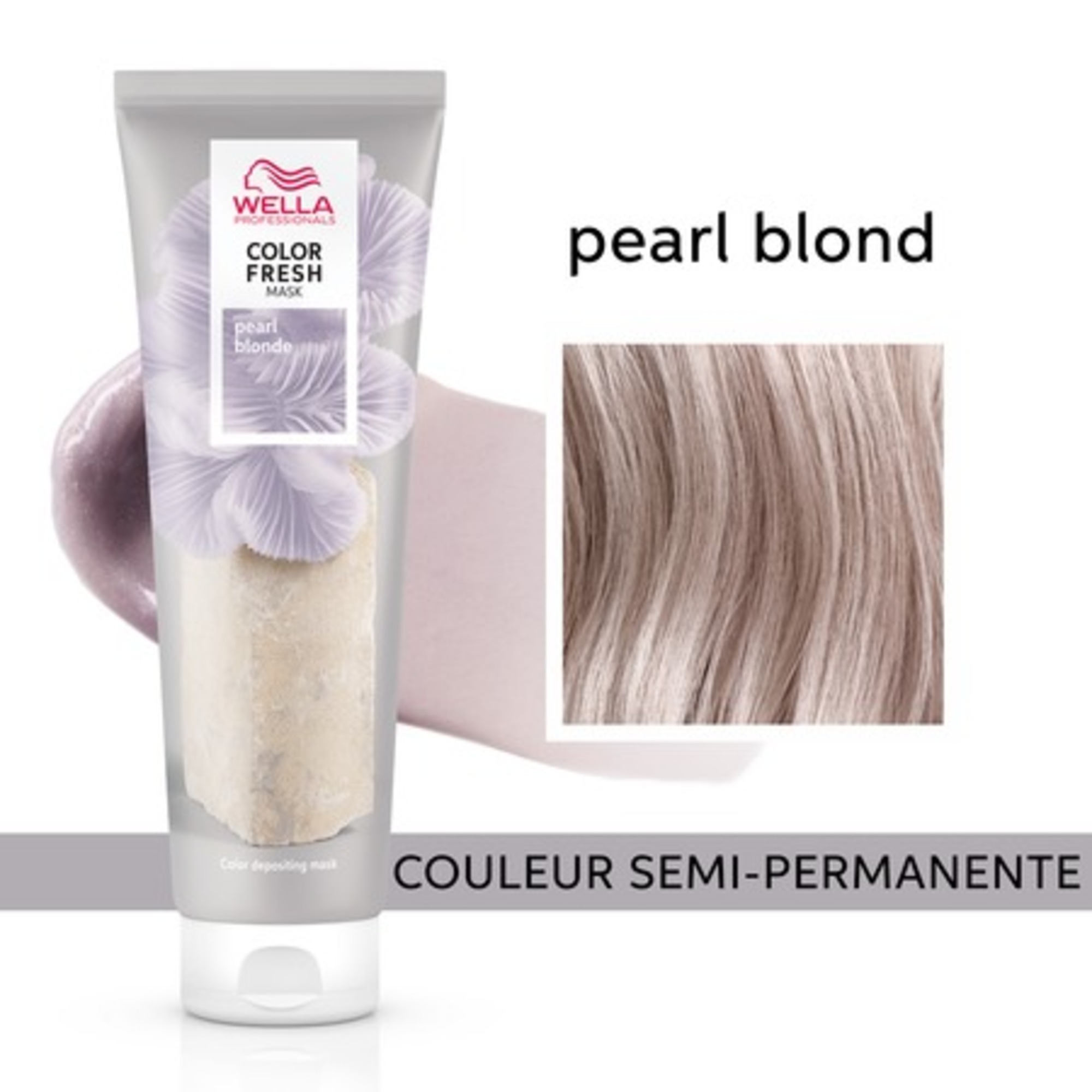 Masque Pearl Blonde colorant pour raviver ou transformer votre couleur à domicile