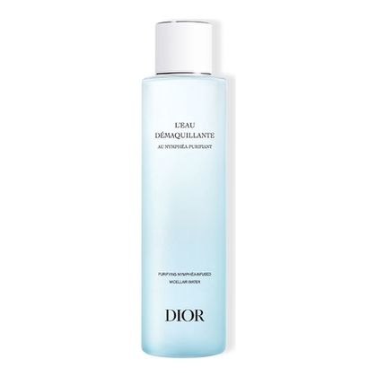 200ML DIOR LE DÉMAQUILLAGE AU NYMPHÉA L'eau micellaire démaquillante visage, yeux et cou - formule soin au nymphéa français purifiant  1 of 4 