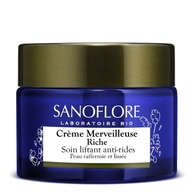 50mL SANOFLORE MERVEILLEUSE Crème visage riche lift anti-rides certifiée bio  1 of 2 