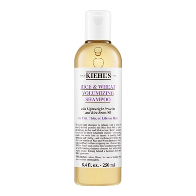 Kiehls - Rice & Wheat Volumizing - Shampoing Volumateur Cheveux Fins Sans Volume - 250ml