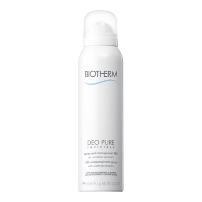 Biotherm - Deo Pure Invisible - Déodorant Apaisant Anti-transpirant & Taches 48h - 75ml