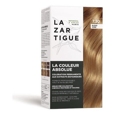 Lazartigue - La Couleur Absolue - Coloration Permanente Aux Extraits Botaniques - Blond Clair Doré