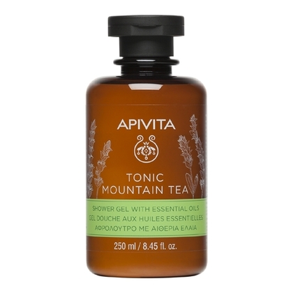 250ML APIVITA TONIC MOUNTAIN TEA Gel douche aux huiles essentielles  1 of 1 