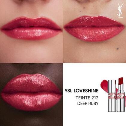 Rouge à lèvres brillant et soin