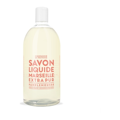 La Compagnie De Provence - Extra Pur - Recharge Savon Liquide De Marseille Pamplemousse - 1030g