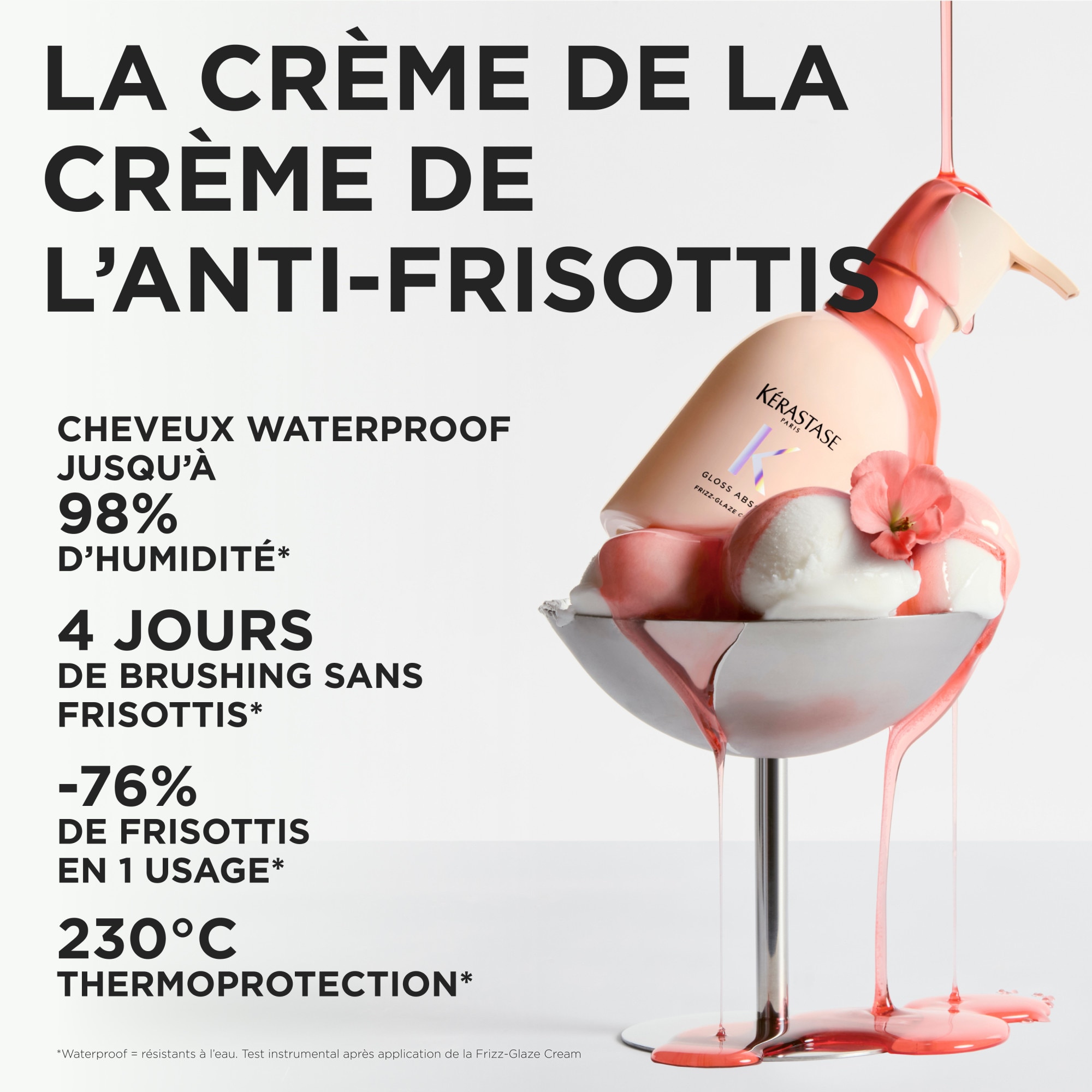 Crème de soin anti-frisottis