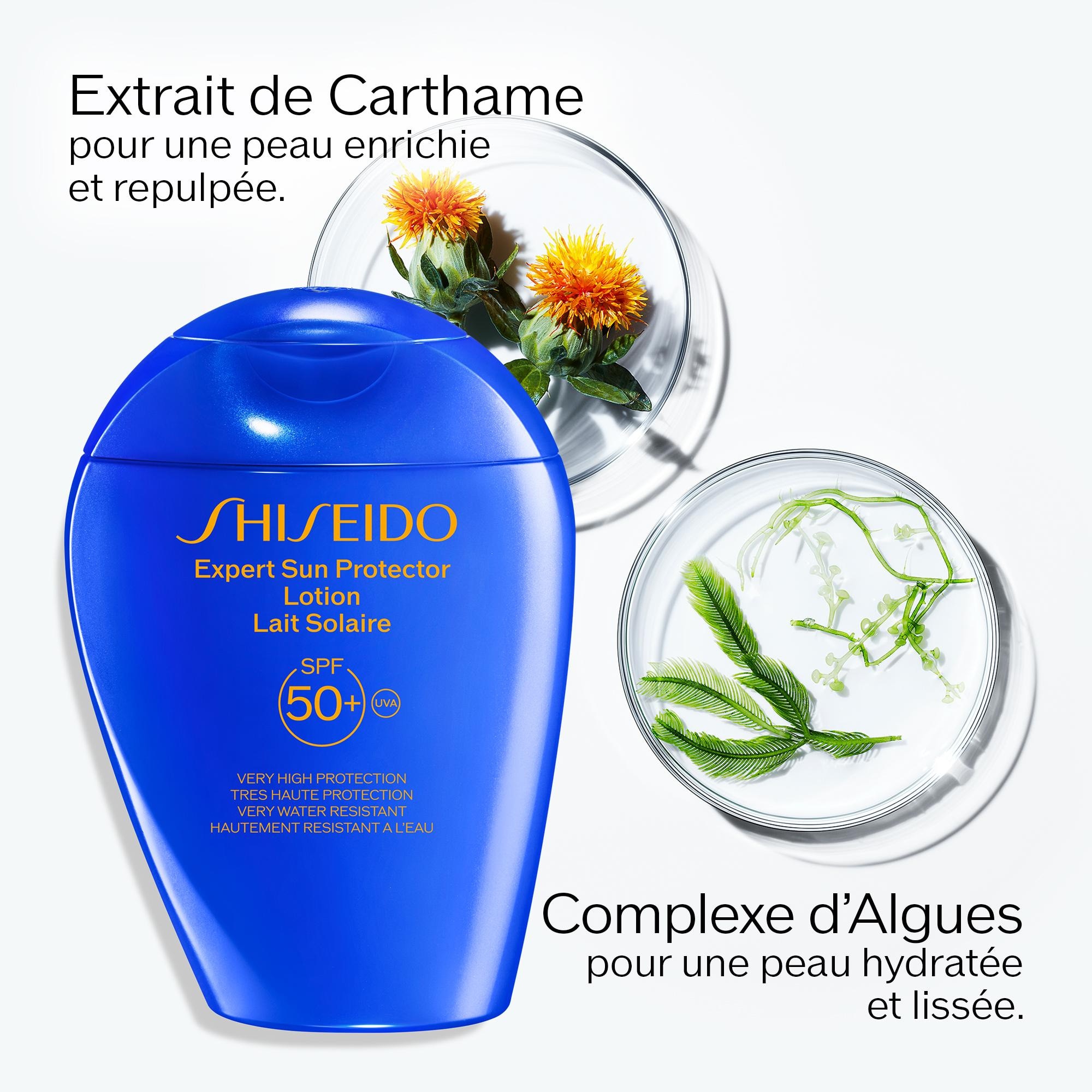 150ML Shiseido EXPERT SUN PROTECTOR Lait solaire spf50+  1 of 4 