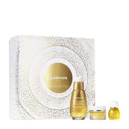  DARPHIN ÉCLAT SUBLIME Coffret soin visage - baume nettoyant + sérum + huile visage  1 of 4 