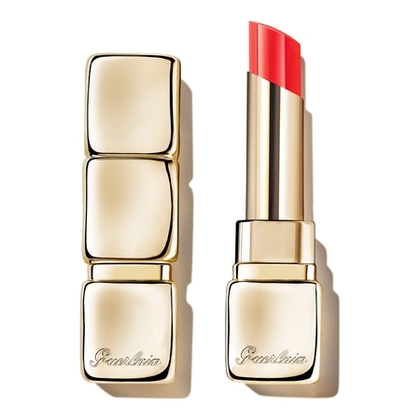  Guerlain KISSKISS SHINE BLOOM Rouge brillant 95% d'ingrédients d'origine naturelle*  1 of 4 