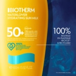 400ML BIOTHERM WATERLOVER Lait hydratant - spf50+  4 of 4 Lait hydratant - spf50+