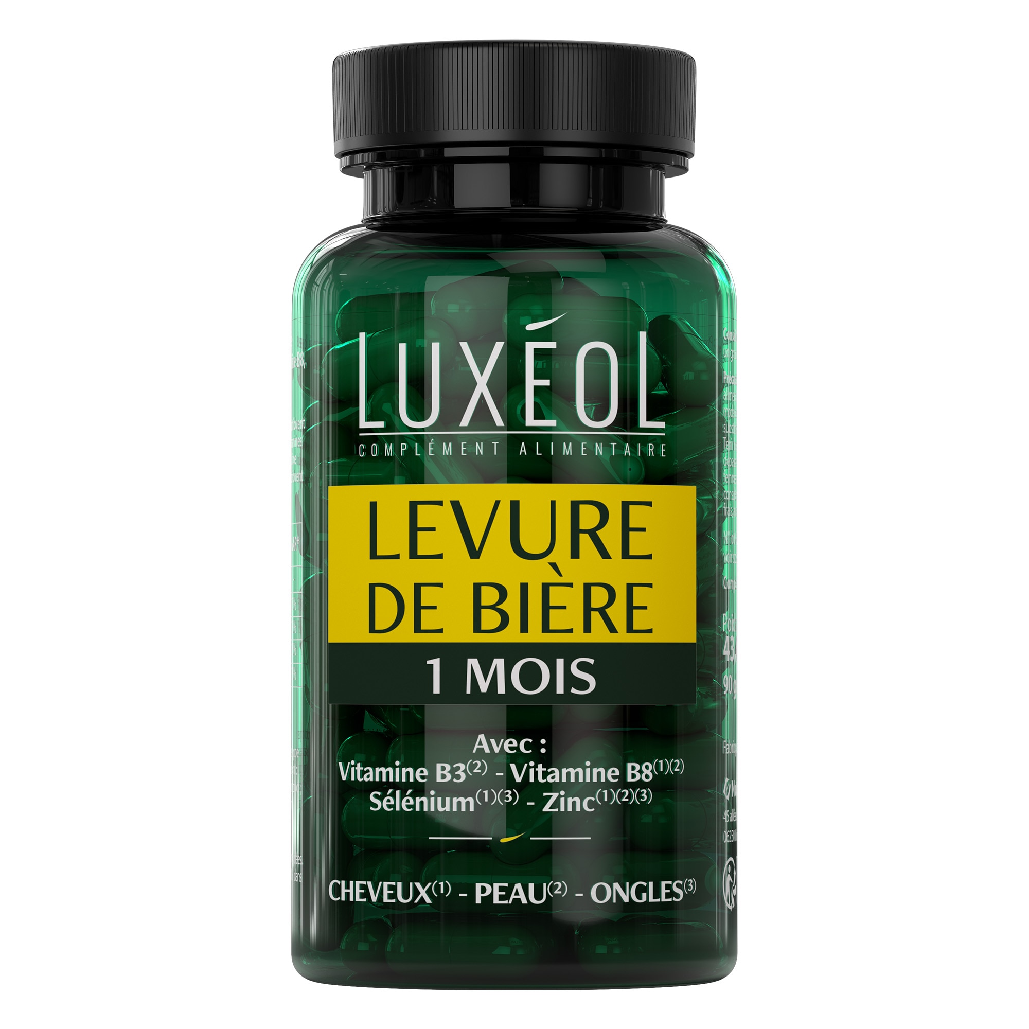 Luxeol - Cheveux - Luxéol Levure De Bière - 72g