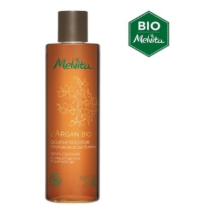 250ML MELVITA ARGAN BIO Gel douche douceur l'argan bio  1 of 2 