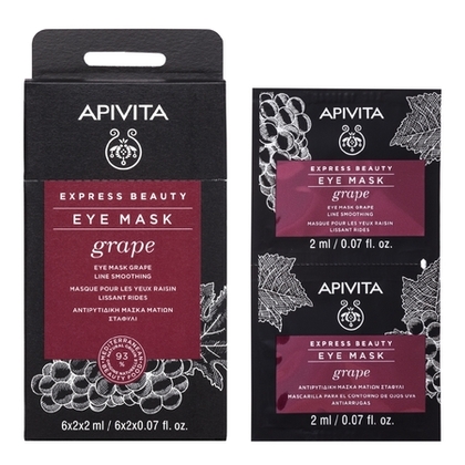 4ML APIVITA EXPRESS BEAUTY Masque lissant contour des yeux au raisin  1 of 1 