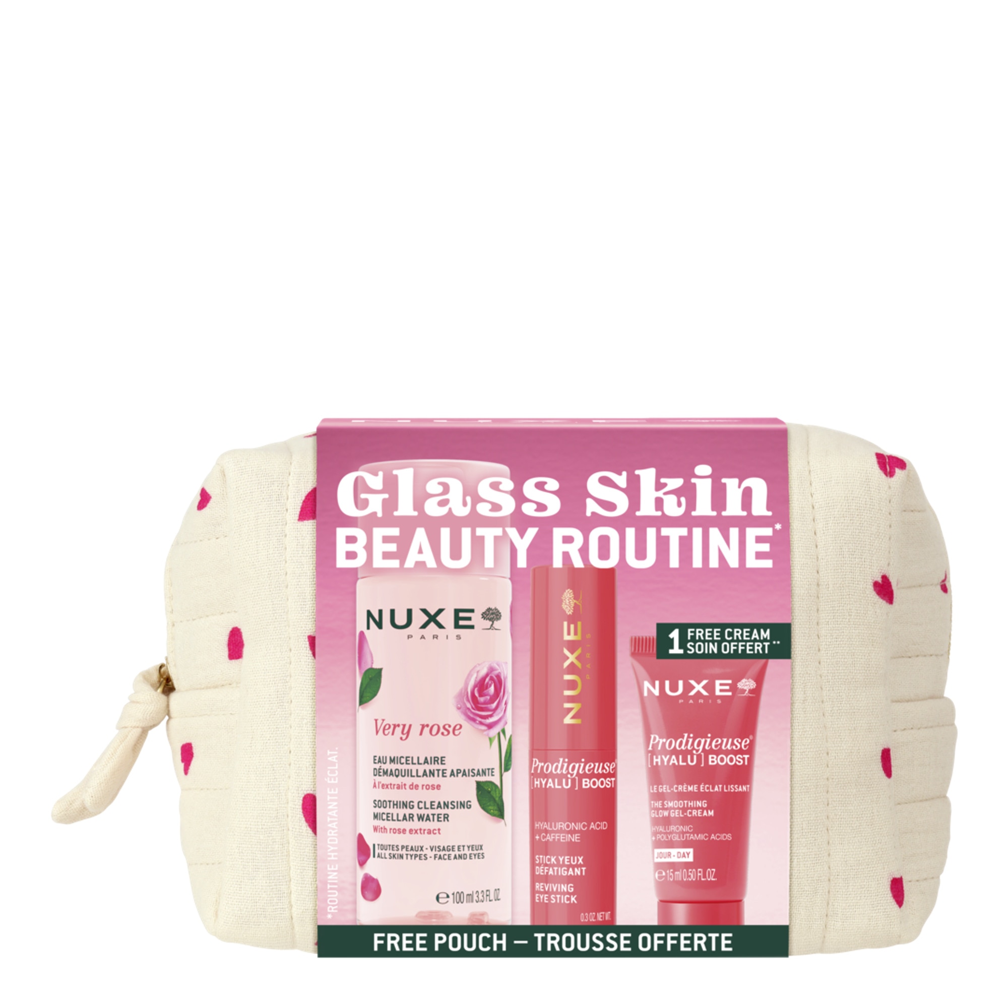 Nuxe GLASS SKIN BEAUTY ROUTINE Trousse - ma routine hydratante éclat 1 of 1