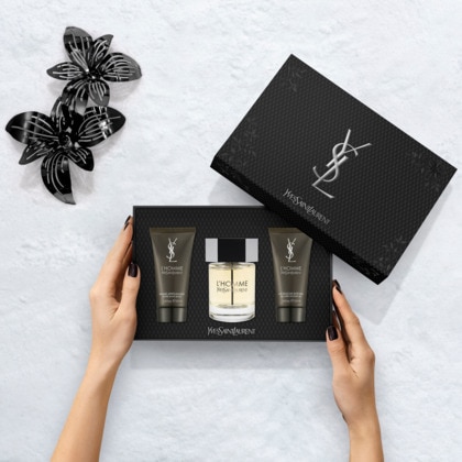 Coffret - eau de toilette + gel douche+ baume après rasage