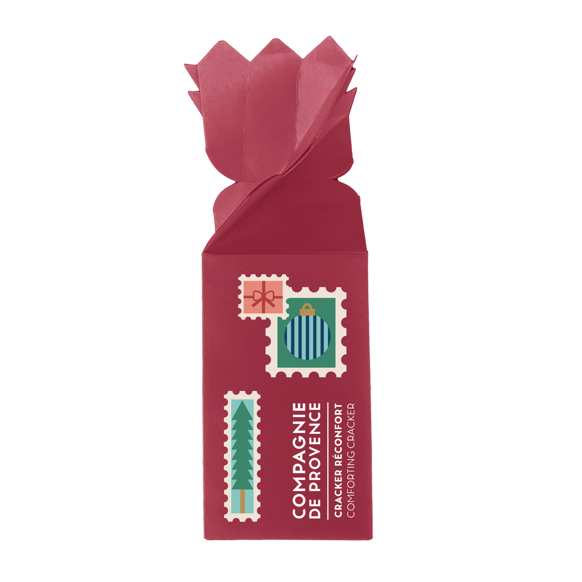 La Compagnie De Provence - Les Coffrets - Cracker Réconfort Rouge