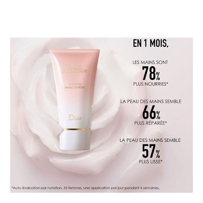 50mL DIOR DIOR PRESTIGE La crème mains de rose - soin micro-nutritif et régénérant d'exception  1 of 4 