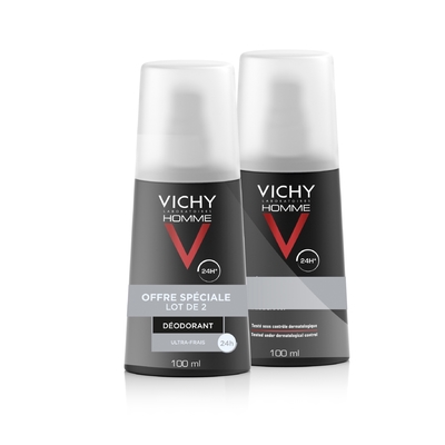 VICHY - Homme V - Déodorant 24h Ultra-frais - 200ml