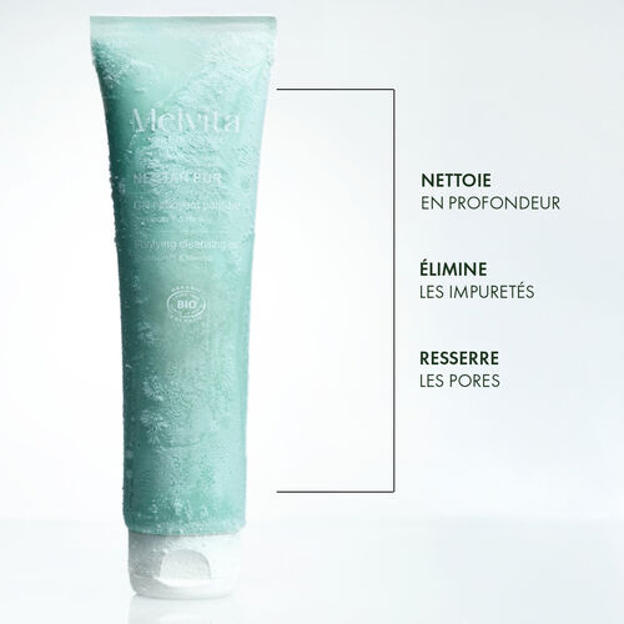 150ml MELVITA NECTAR PUR Gelée nettoyant et purifiante 2 of 4 Gelée nettoyant et purifiante
