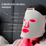  Qiriness ACCESSOIRE Masque led anti-âge, éclat & régénération  2 of 5 Masque led anti-âge, éclat & régénération