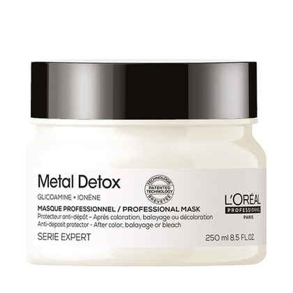 250ML L'ORÉAL PROFESSIONNEL Serie Expert Metal Detox Masque professionnel protecteur anti-dépôt  1 of 1 Masque professionnel protecteur anti-dépôt