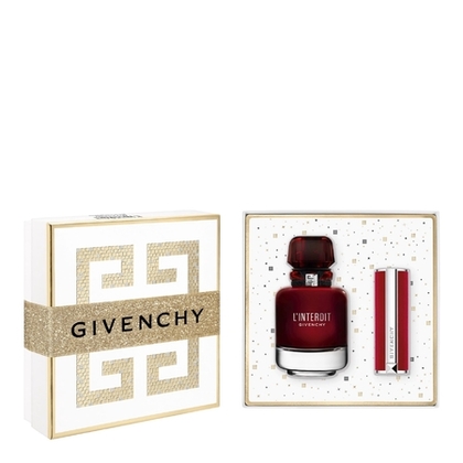  GIVENCHY L’INTERDIT GIVENCHY EAU DE PARFUM ROUGE Coffret l'interdit eau de parfum rouge + le rouge deep velvet 37  1 of 4 