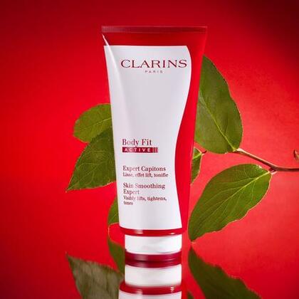 200ML Clarins BODY FIT ACTIVE Soin corps expert capitons  1 of 4 