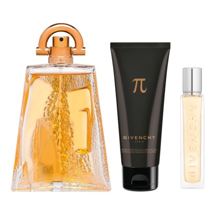  GIVENCHY PI Coffret - eau de toilette + vaporisateur de voyage + baume après-rasage  1 of 4 