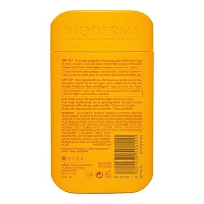 Fluide de poche spf50+