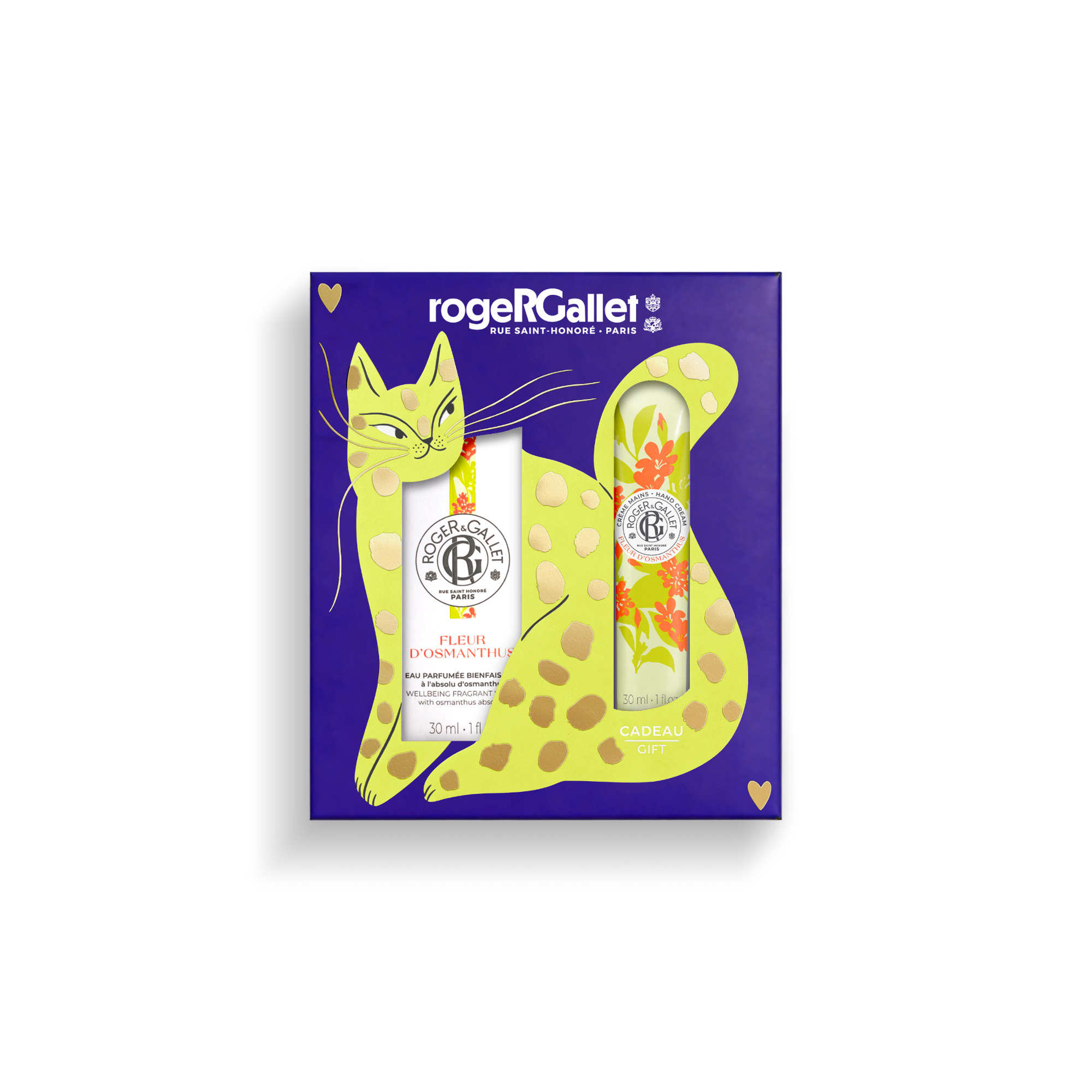 Roger & Gallet - Fleur D'osmanthus - Coffret - Eau Parfumée Bienfaisante Et Crème Mains