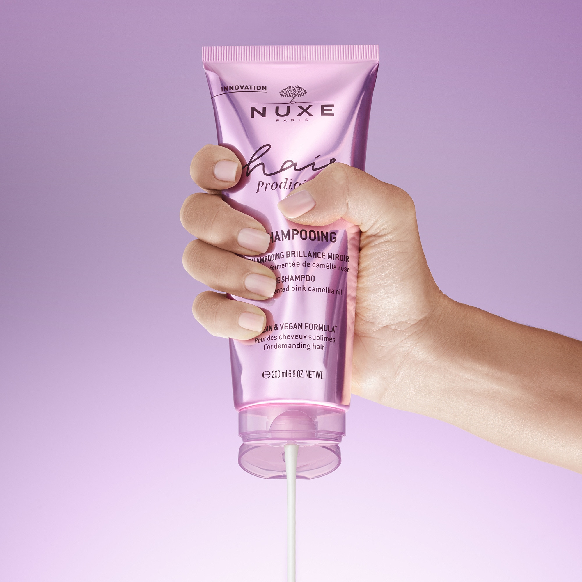 Le shampooing brillance miroir