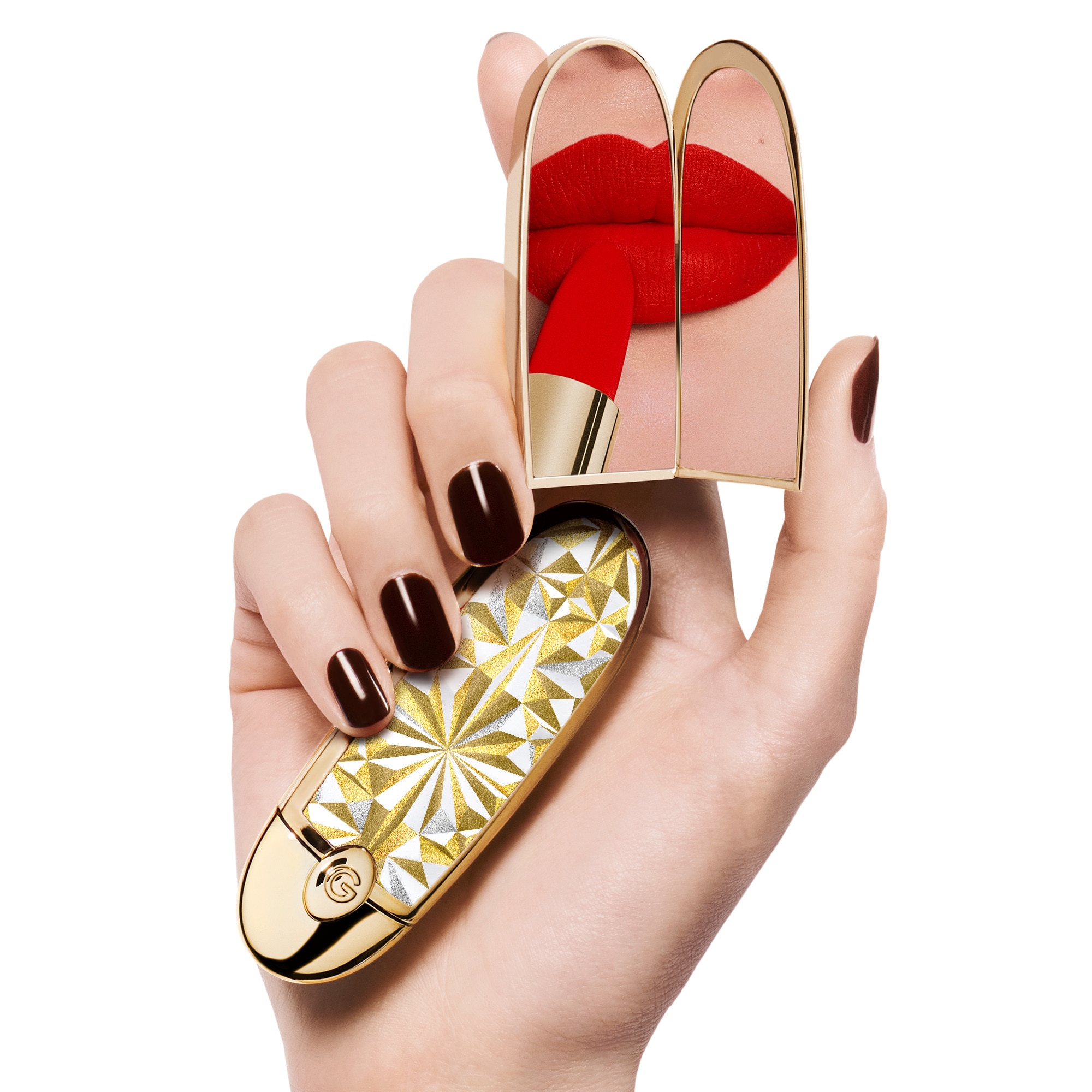 L'écrin bijou double miroir - le rouge à lèvres soin personnalisable