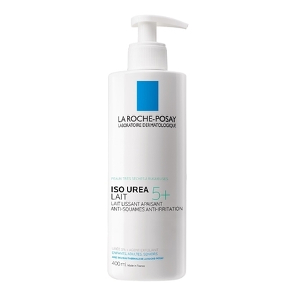 400ML LA ROCHE POSAY ISO UREA 5+ Lait hydratant lissant anti-squames à l'urée  1 of 4 