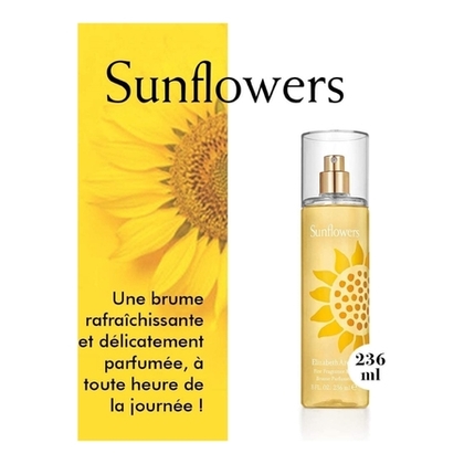 236ML Elizabeth Arden SUNFLOWERS Brume parfumée  1 of 4 