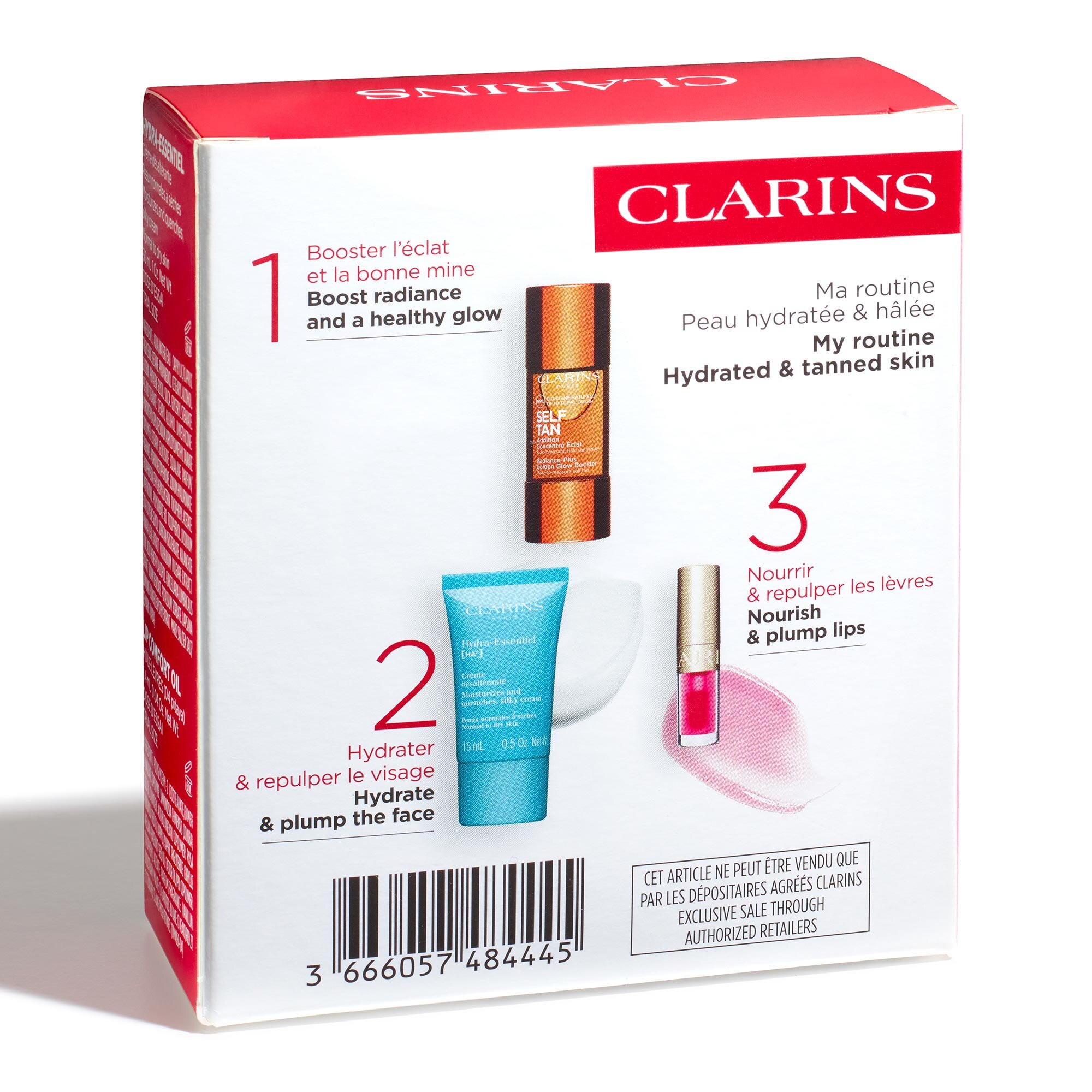  Clarins ADDITION CONCENTRE ECLAT Coffret - ma routine bonne mine  1 of 4 