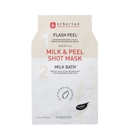 23G ERBORIAN MILK & PEEL SHOT MASK Masque 2 en 1 - sérum resurfactant et masque ultra-nourrissant  1 of 2 