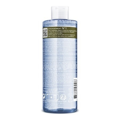 Eau micellaire certifiée bio à l'eau de bleuet pour peaux sensibles