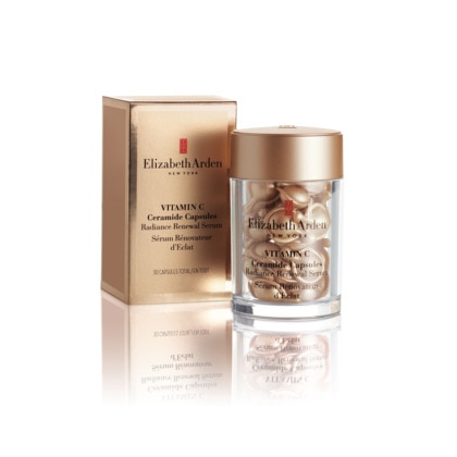 30Capsules Elizabeth Arden CERAMIDE Vitamine c ceramide capsules - sérum rénovateur d'eclat  1 of 4 