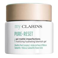 50ml Clarins PURE-RESET Gel matité imperfections - Peaux grasses  1 of 2 